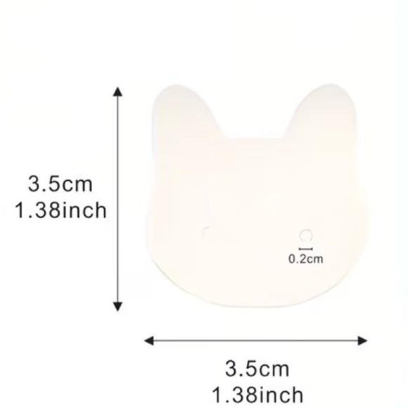100ct. Cat Shaped Earring Display Holders - Picture 5 of 8